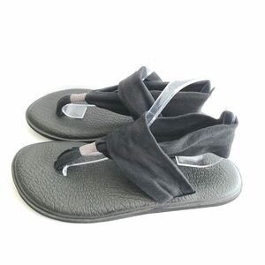 Sanuk Sandals Black women size 11